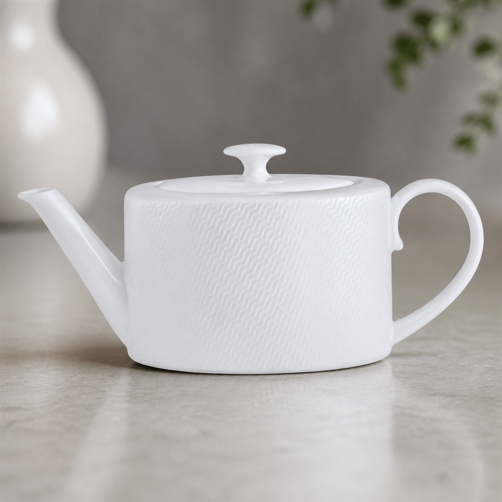 Commercial 2-Cup Oval Teapots 550ml Pack of 6