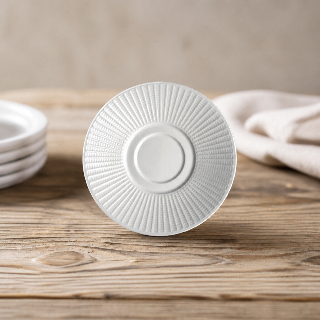 Commercial 152.5mm Saucers - 36 Pack Vitrified Ceramic