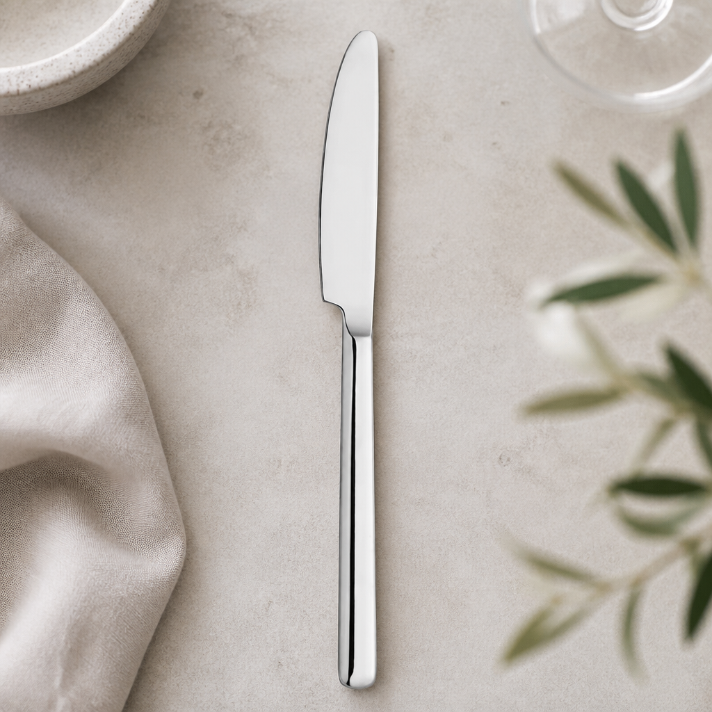 Commercial Stainless Steel Dessert Knife 12 Pack 220mm