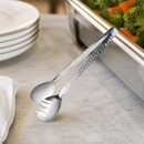 Commercial Buffet Serving Tongs 9 Inch Stainless Steel 6 Pack