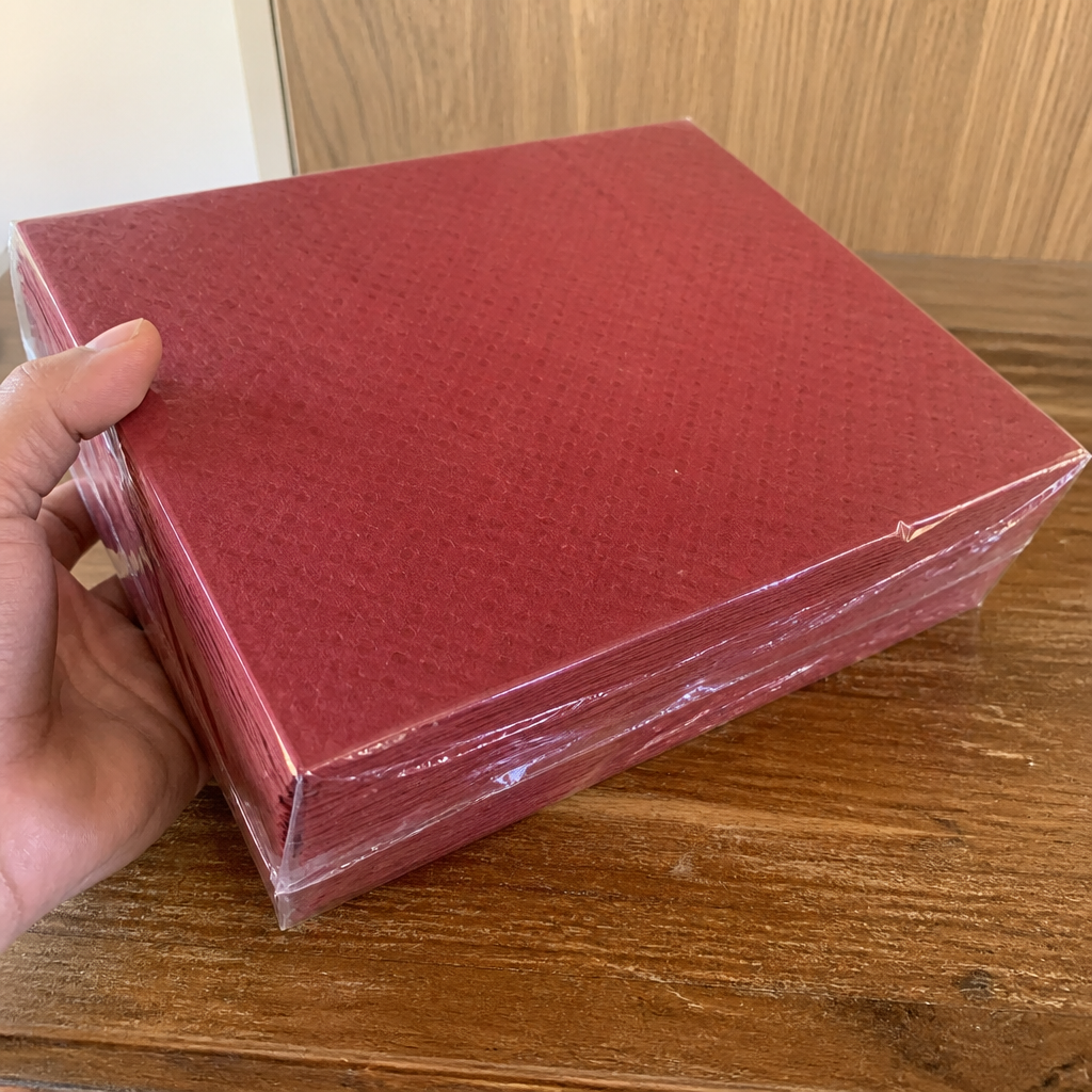 Commercial Disposable Paper Placemats Bordeaux 500 Pack 400x300mm