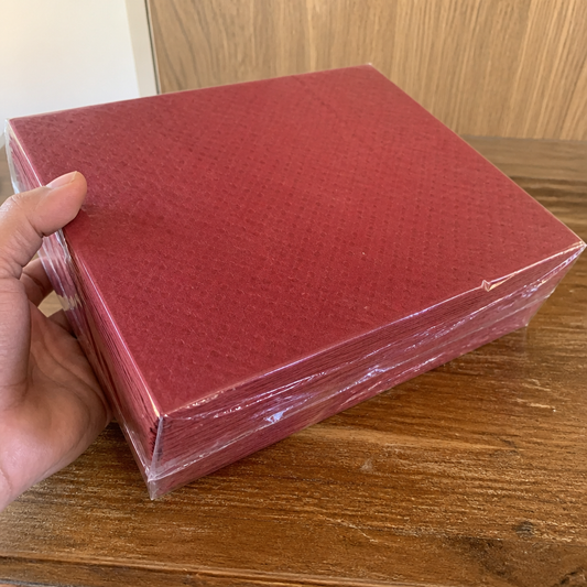 Commercial Disposable Paper Placemats Bordeaux 500 Pack 400x300mm