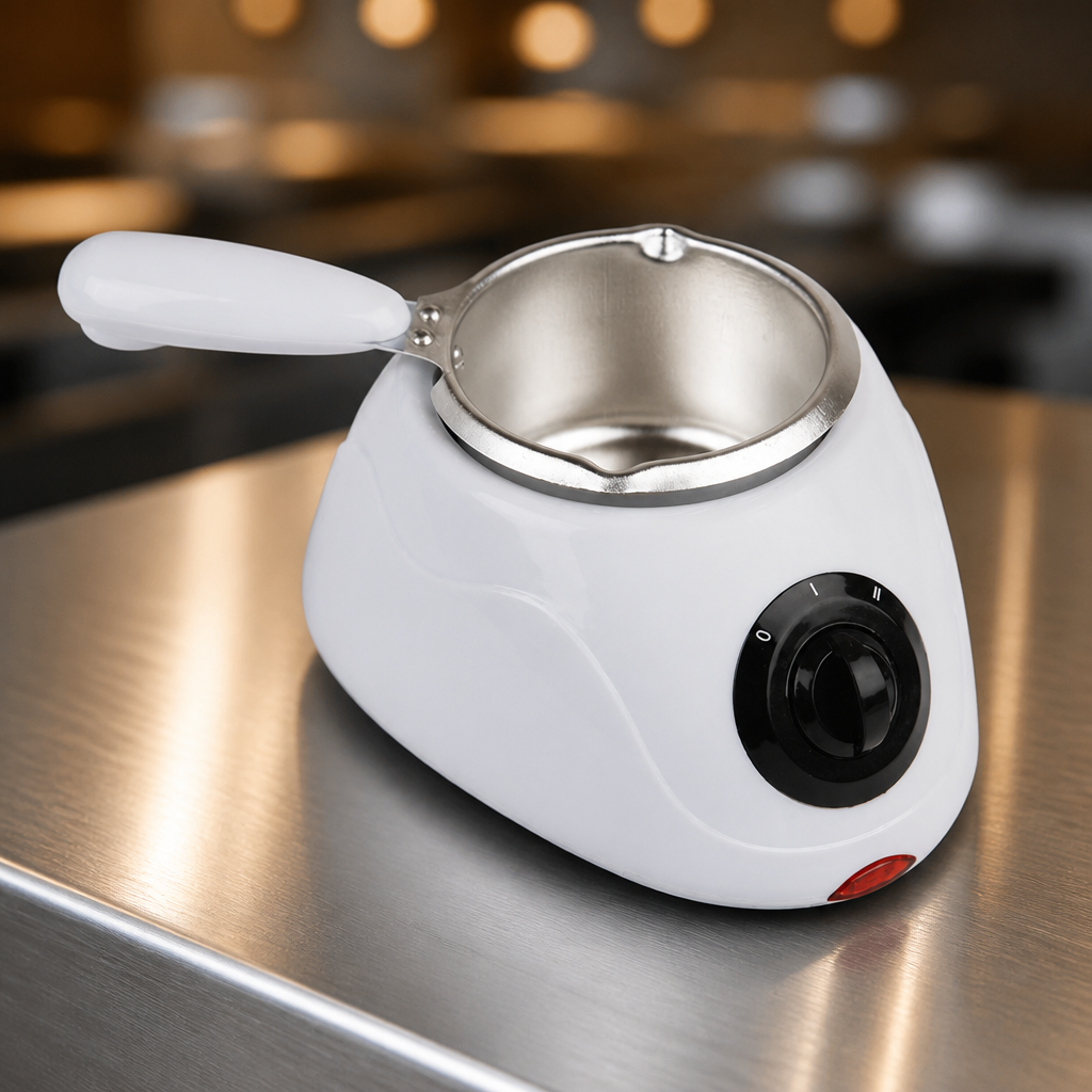 Commercial Chocolate Melting Pot Set with Three 250g Pots