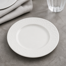 Commercial Mid Rim Plates 157.5mm - 36 Pack Durable Alumina