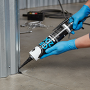 Premium Multi-Purpose Silicone Sealant 275ML - Acetoxy, Fungicide-Enhanced, Black Color for General Use