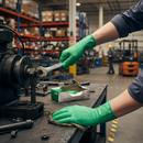 Premium Biodegradable Nitrile Disposable Gloves - High Dexterity, Excellent Grip, Food Approved, Pack of 100