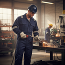 Premium Hi-Viz Flame Resistant Coverall with Reflective Tape, Knee Pad Inserts and Multiple Pockets