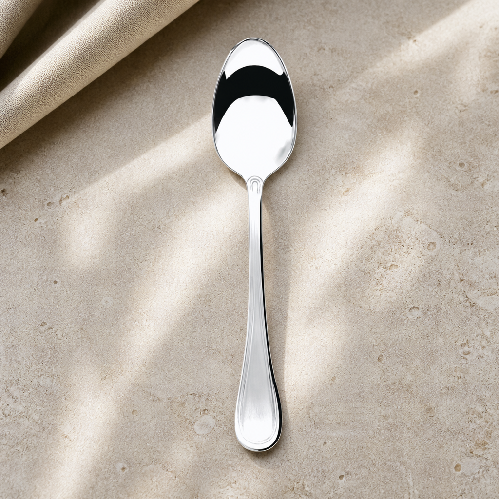 Commercial Stainless Steel Teaspoons Set of 12 - 145mm Length