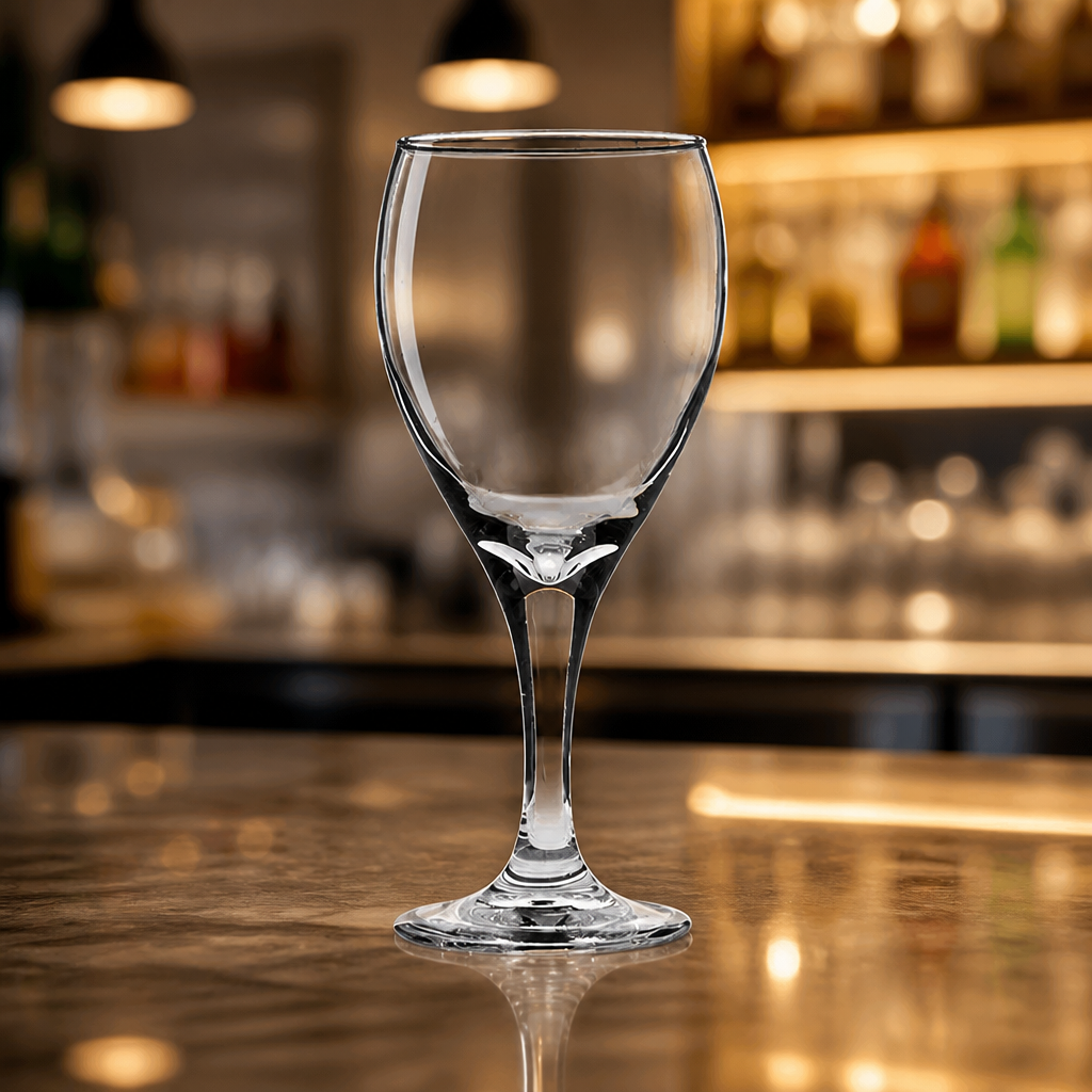 Teardrop Goblets 350ml Glasses LCE 175ml 12 Pack
