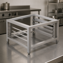 Commercial Oven Support Frame 504x800mm Stainless Steel