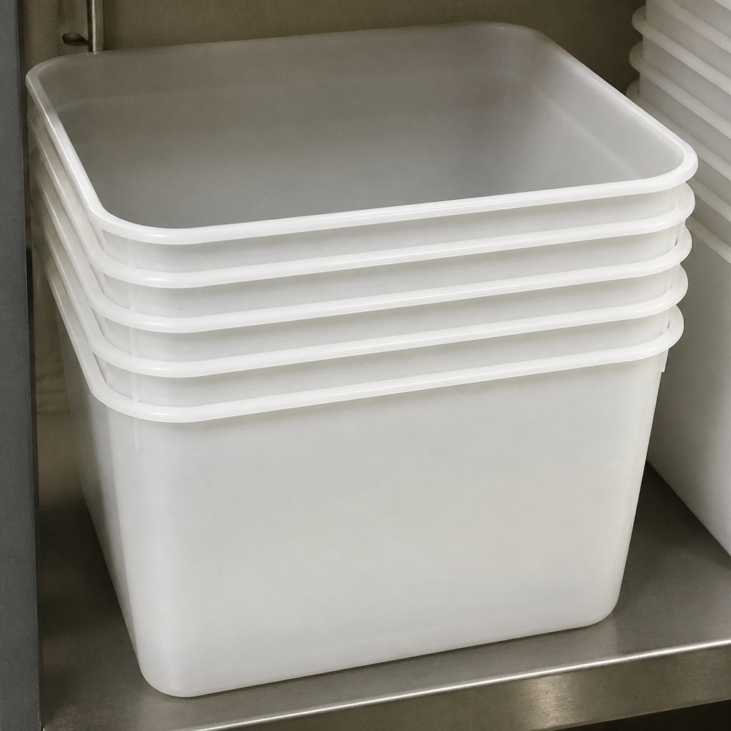 Pack of 15 Commercial 4Ltr Ice Cream Containers