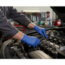 Premium Disposable Nitrile Powder-Free Gloves with Advanced Technology and Anti-Static Properties