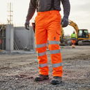 Premium High Visibility Breathable Overtrousers for Tall Sizes - Durable and Comfortable for All Weather Conditions