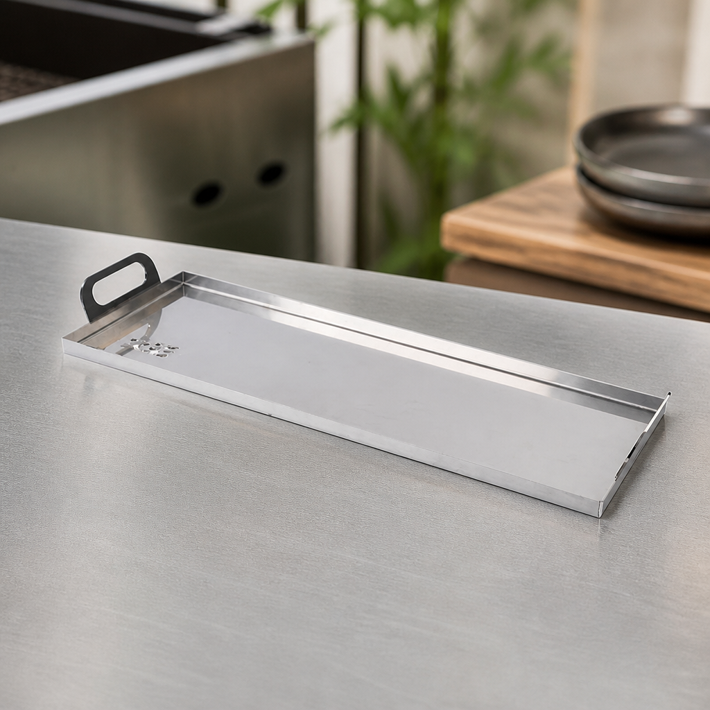 Commercial Solid Plancha Griddle Plate for Konro Grill 702mm
