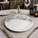 Commercial Kintsugi Coupe Plates Quartz Black 260mm 12 Pack