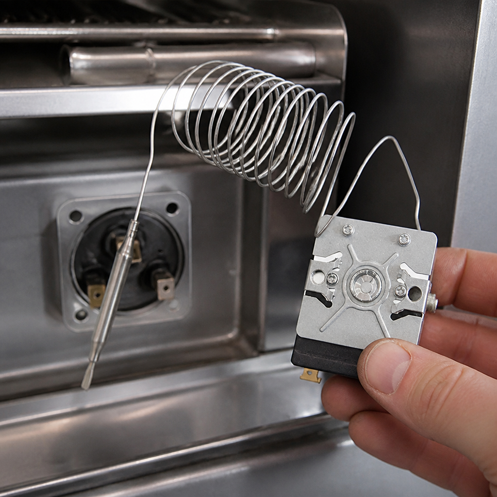 Commercial Temperature Controller for Salamander Grill