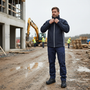 Professional Two Tone 3-Layer Softshell Jacket - Durable, Water-Resistant, Breathable Design for Enhanced Comfort and Insulation