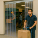 PVC Strip Curtains – Light Duty, Clear Pedestrian Access