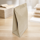 Medium Recyclable Sealable Takeaway Bags 250 Pack Paper Bags
