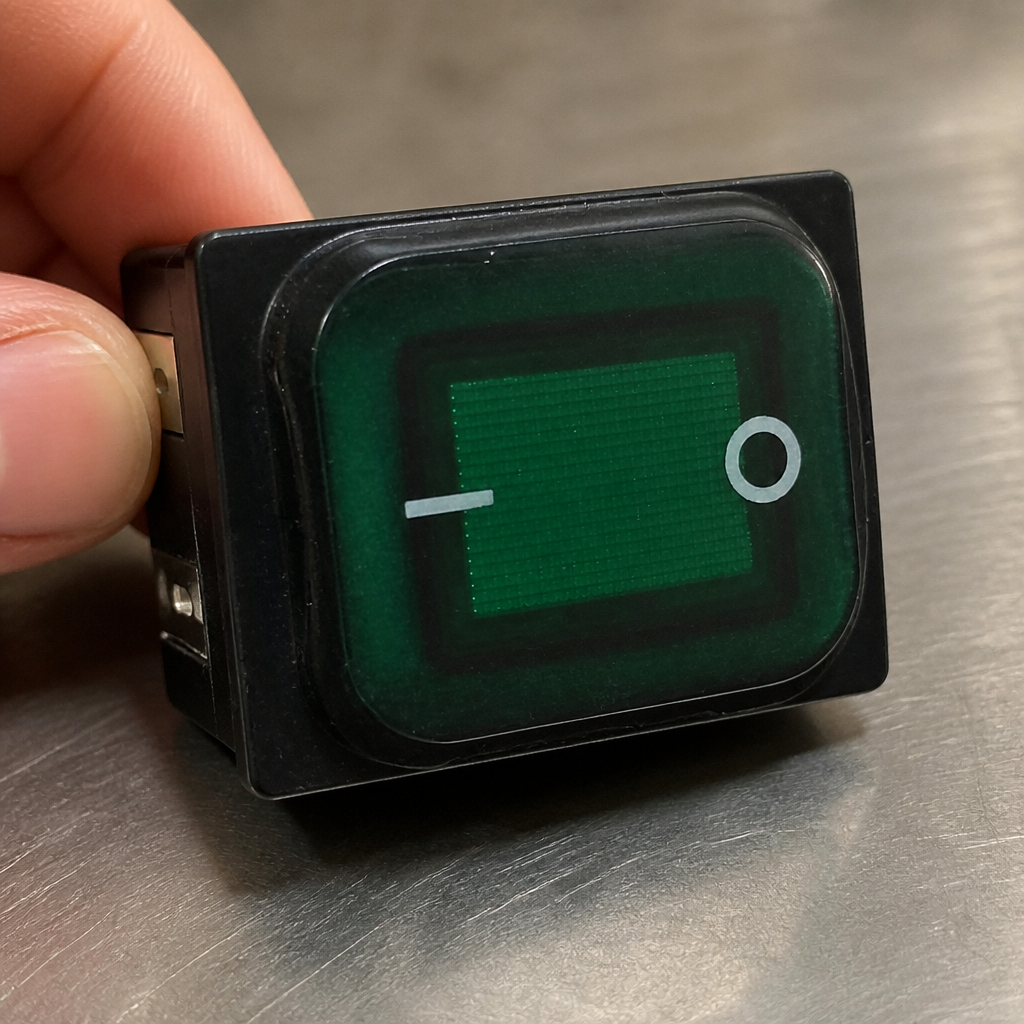 Commercial fryer replacement power switch for induction fryers