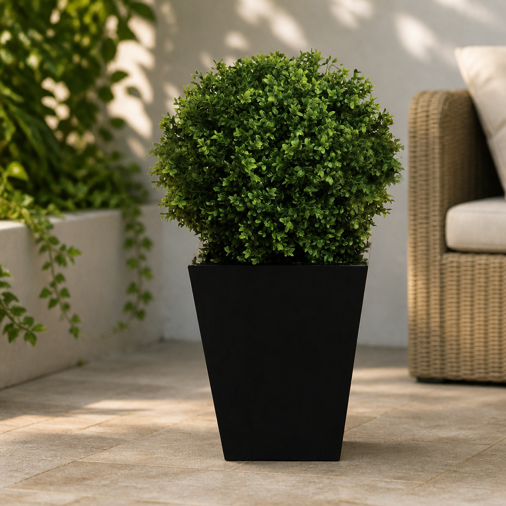 Artificial Boxwood Ball Topiary 500mm Indoor Outdoor Plant