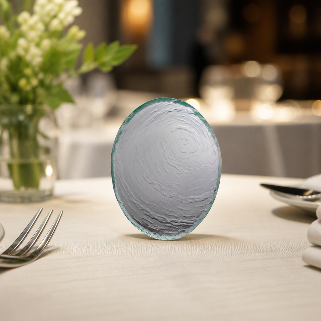 200mm Clear Glass Bowls for Desserts and Soups - 12 Pack