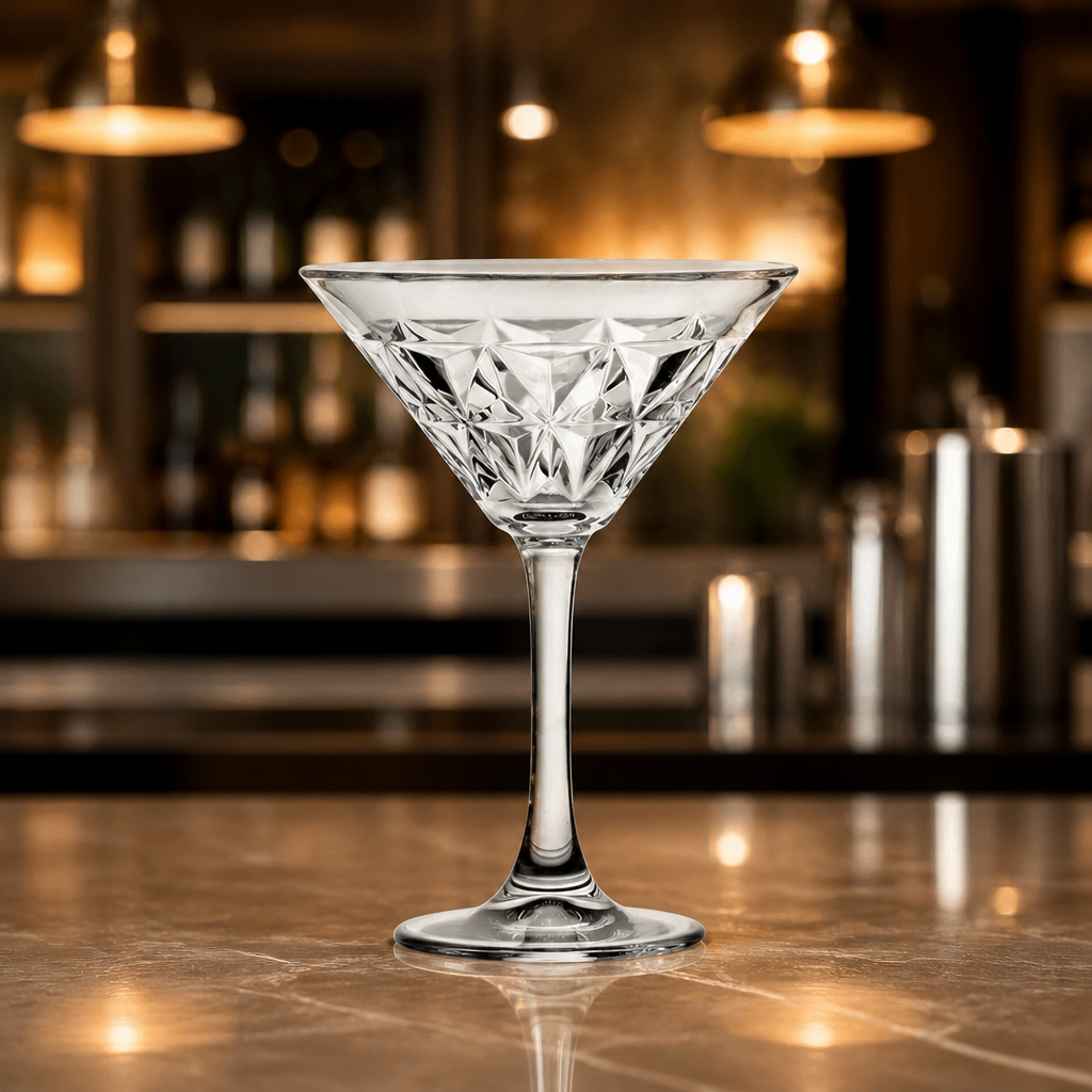 220ml Commercial Martini Glasses - 12 Pack Elegant Design