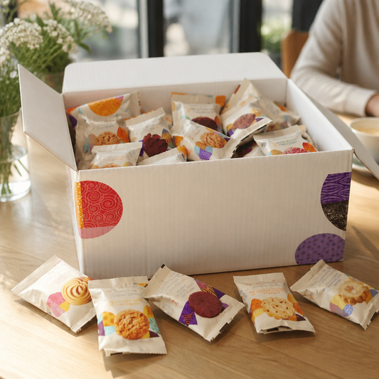 Commercial Room Refreshments Biscuit Assortment 100 Packs