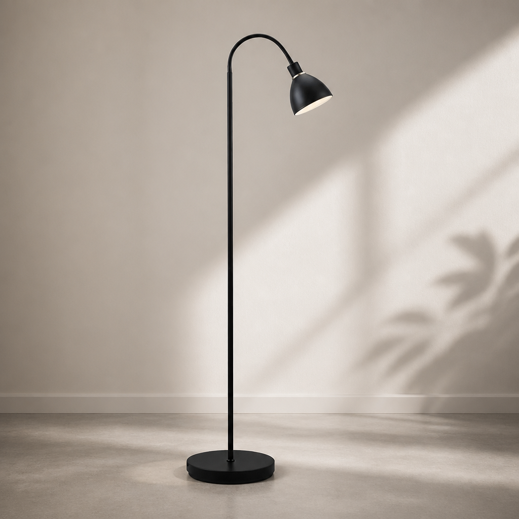 Commercial Floor Lamp 1535mm Black Stylish Lighting Solution