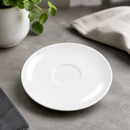 Commercial Espresso Saucer 125mm Porcelain 6 Pack