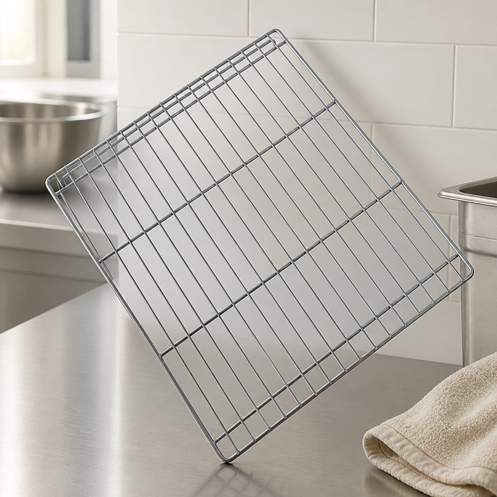 Commercial Fridge Shelf 534mm x 640mm Coated Steel