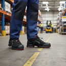 Premium Heavy Duty ESD Certified Safety Trainers with Extended Support - Sizes 3 to 15