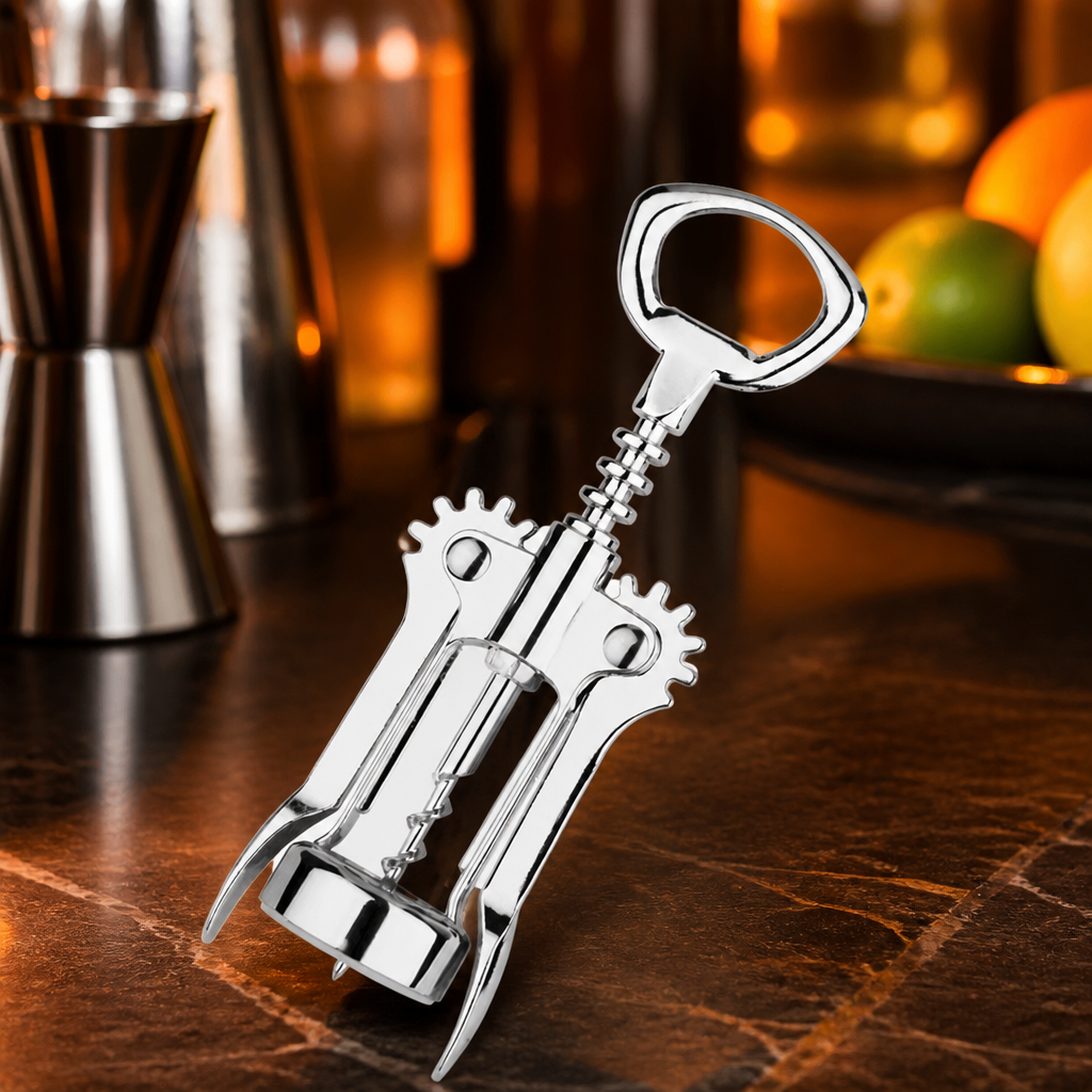 Commercial Double Lever Corkscrew Bottle Opener 37x59mm