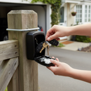 Premium Combination Key Safe Padlock with 4 Wheels and 10,000 Combinations for Enhanced Security
