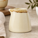 Commercial Porcelain Milk Jugs 96ml Sandstone 6 Pack