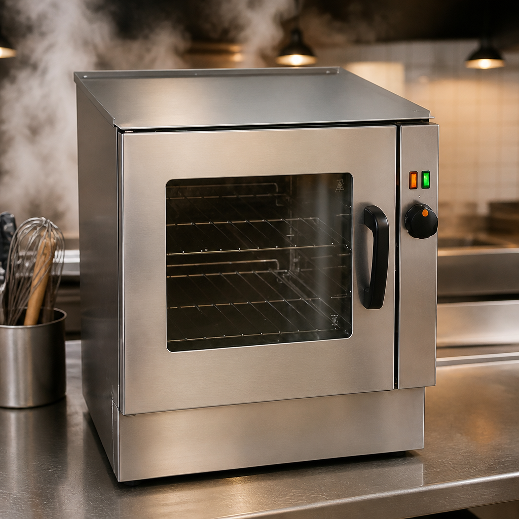 Commercial Electric Oven 600mm Double Glazed Glass Door