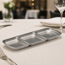 Commercial Triple Dip Trays Stainless Steel 225x90mm Pack of 12