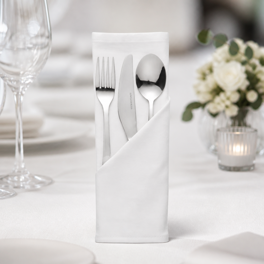 Commercial Polyester Napkins 10 Pack for Catering Service
