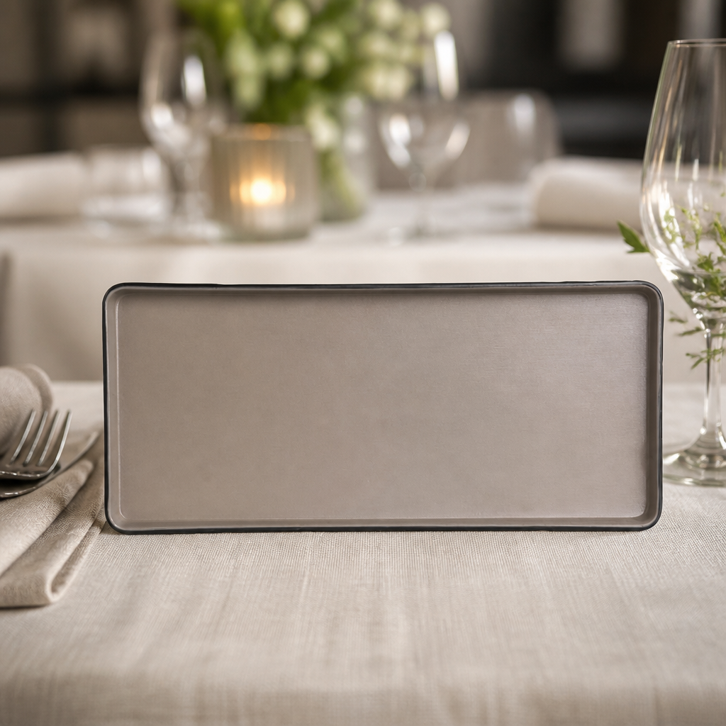 Commercial Melamine Rectangle Trays 292mm for serving food