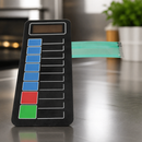 Commercial Microwave Membrane Switch 192mm x 76mm Polycarbonate
