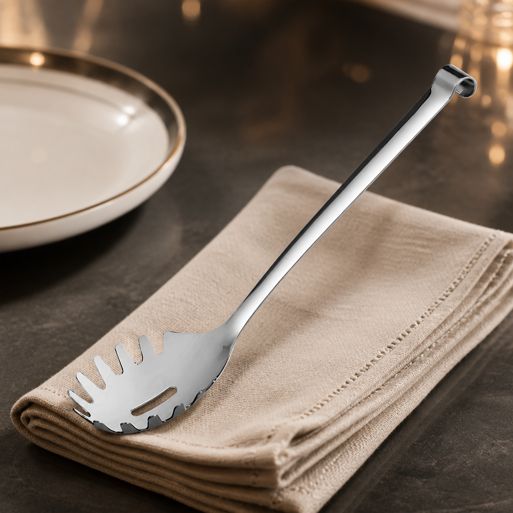 Commercial Spaghetti Spoons 300mm - 10 Pack Stainless Steel