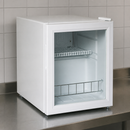 46L Commercial Countertop Display Fridge White Finish