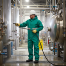 Premium Heavy Duty Boilersuit 2XL - Flame Retardant, Anti-Static, Soft PVC Fabric for Comfort