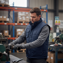Premium Showerproof Bodywarmer with Padded Lining and Multiple Pockets for Ultimate Warmth and Storage