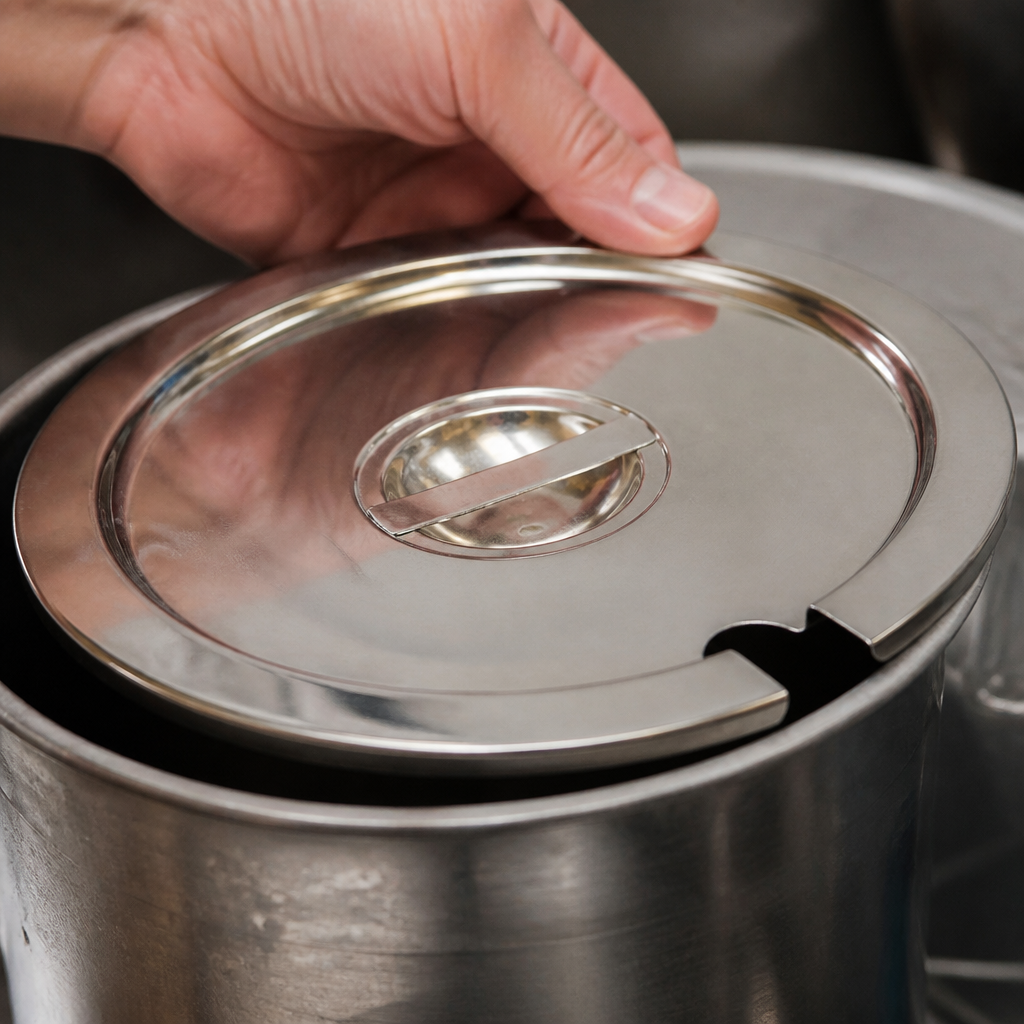 31cm stainless steel replacement lid for Bains Marie