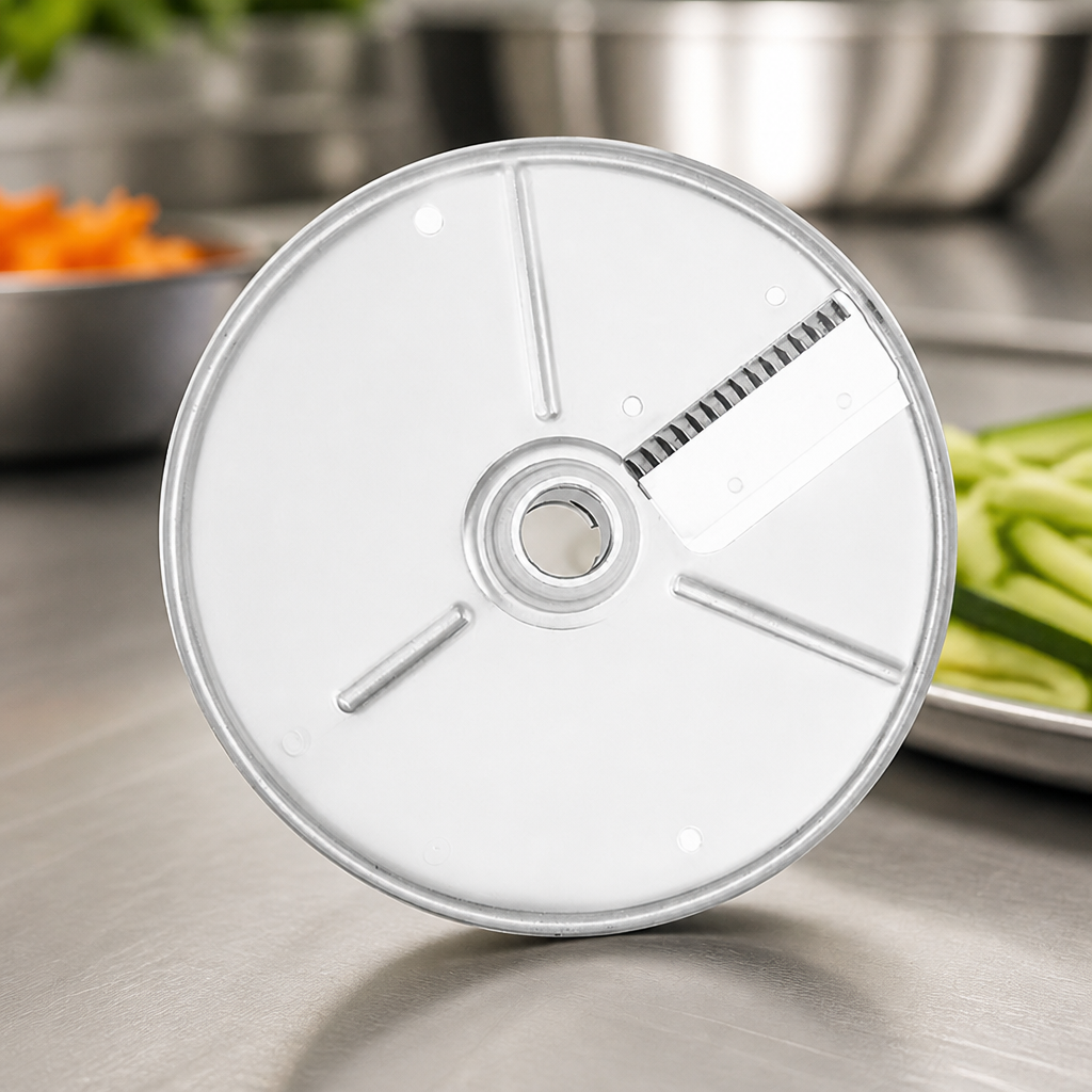 Commercial 4x4mm Julienne Disc for Food Processor Attachment