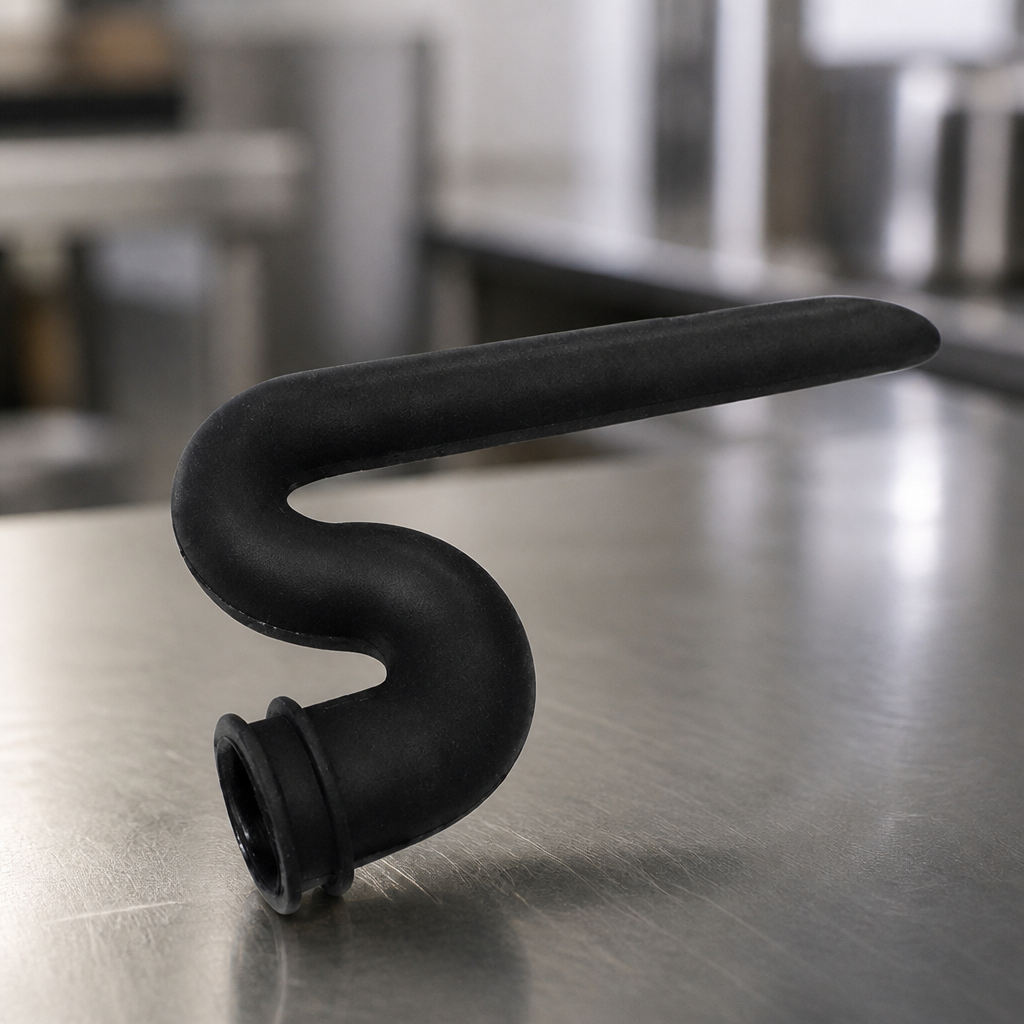 Commercial Multideck Replacement Pipe 20mm x 360mm Rubber