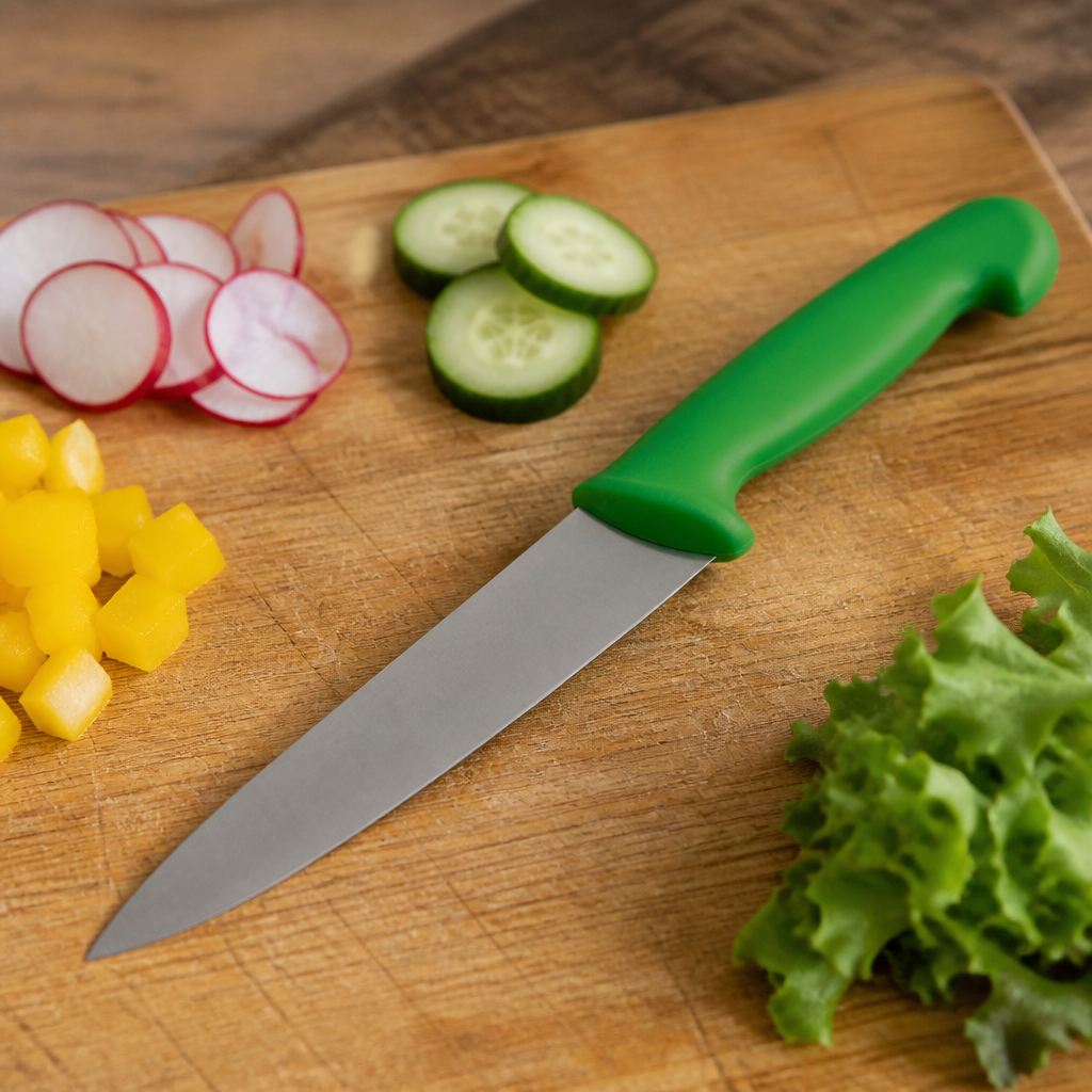 15.9cm Colour Coded Chef Knife for salad and fruit preparation