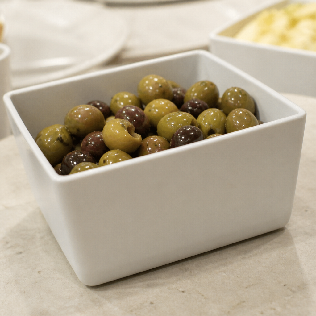 Commercial 2L Salad Crock Dishwasher Safe Melamine