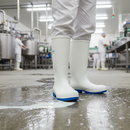 Premium Heavy Duty Safety Wellington Boots with Quick Drying Synthetic Lining - Available in Sizes 3-12